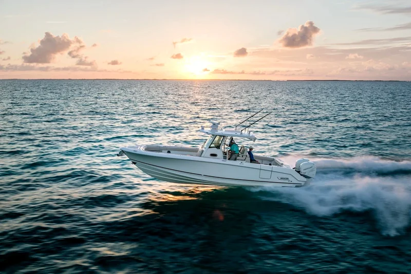 2023 Boston Whaler 330 Outrage — Fishing boat at sunset 2023 Boston Whaler 330 Outrage for sale in Cabo San Lucas